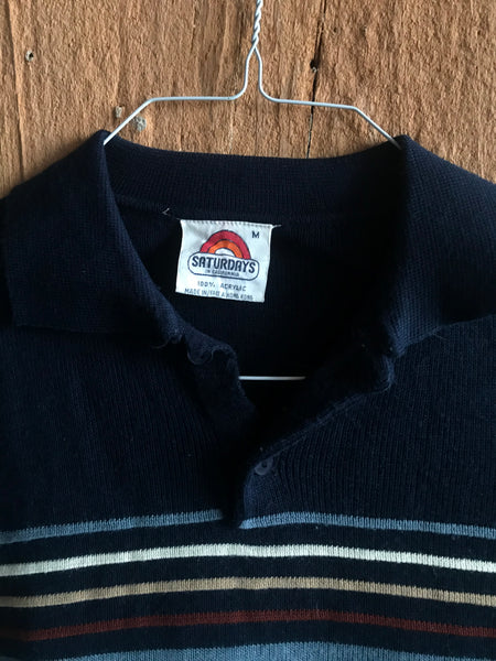 70's Vintage Saturdays In California Sweater