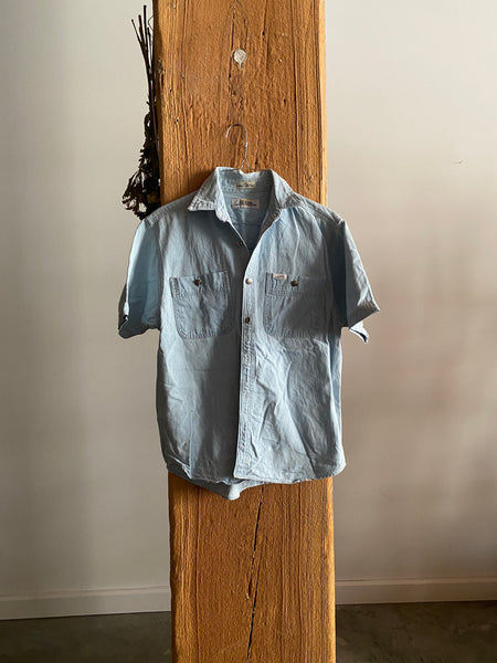 Vintage 90's Denim Short Sleeve Shirt