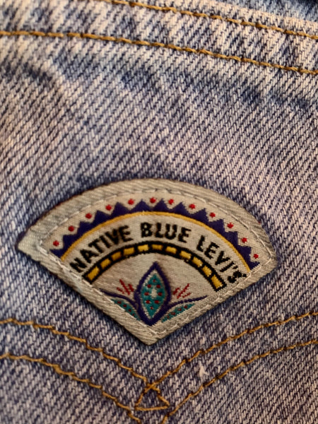 1980's Women's Native Blue Levi's Indigo