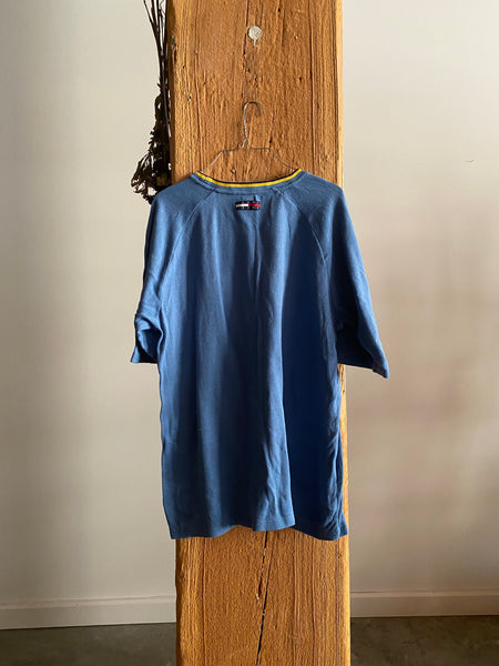Vintage 90's Baby Blue Short Sleeve Shirt