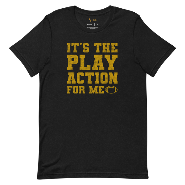 Play Action Gold Unisex t-shirt