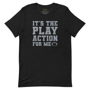 Play Action Gray Unisex t-shirt