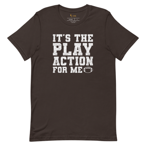 Play Action White Unisex t-shirt
