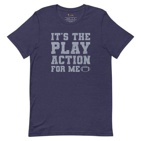 Play Action Gray Unisex t-shirt